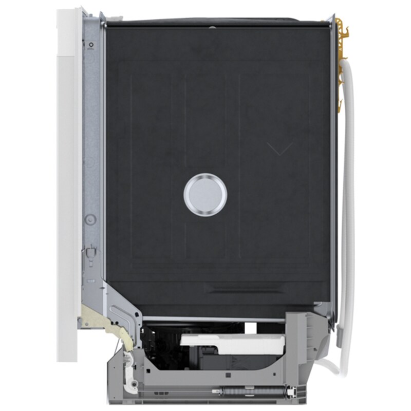 Bosch 300 Series 24 in. Front Control Smart Dishwasher with 46 dBa Sound Level, 3rd-Rack, PureDry & Pocket - White, , hires