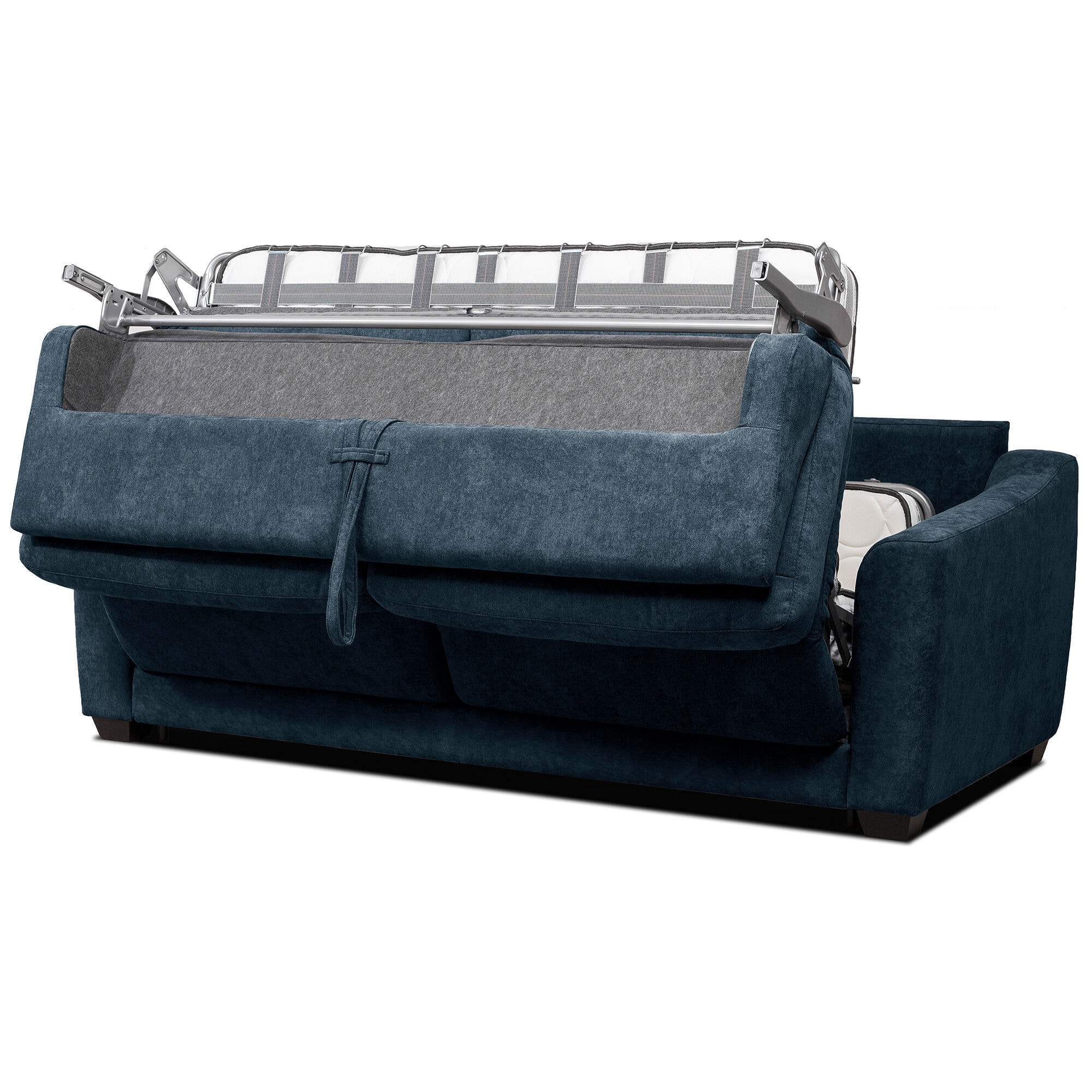 Stearns & Foster Vito Queen Sofa Bed - Charleston Ocean Blue, , hires