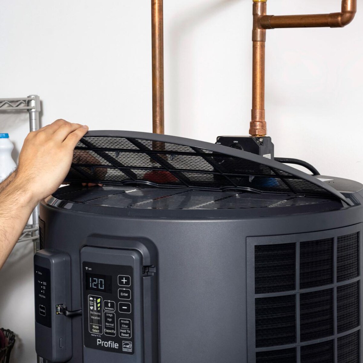 GE Profile Geospring Smart Electric 50 Gallon Tall Water Heater with 10-Year Parts Warranty, , hires