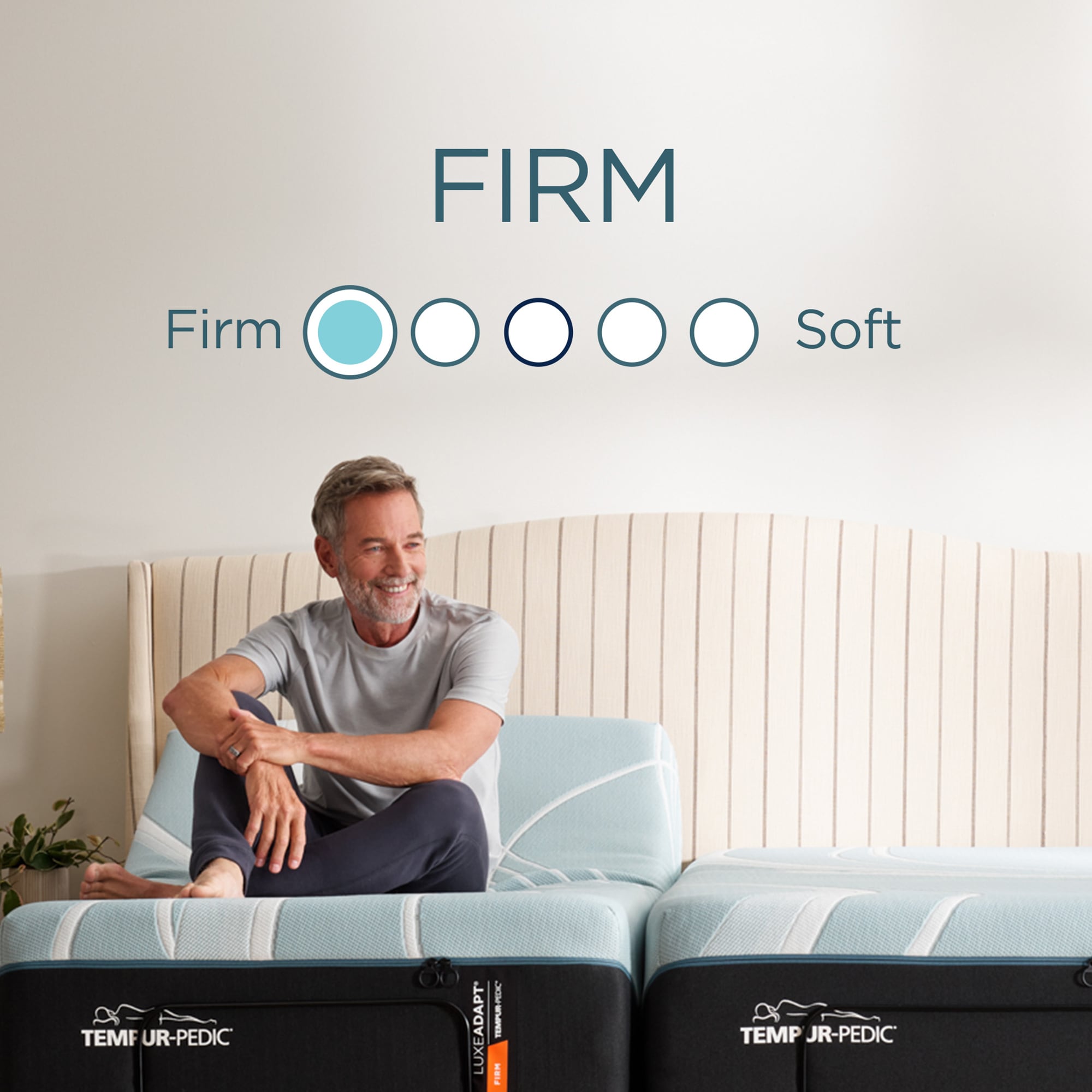 Tempur-Pedic LuxeAdapt 2.0 Firm California King Size Mattress, , hires