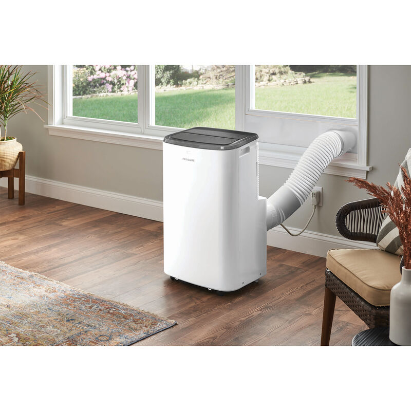 Frigidaire 10,000 BTU (6,500 BTU DOE) 115V Portable Air Conditioner with 3 Fan Speeds, Sleep Mode & Remote Control - White, , hires