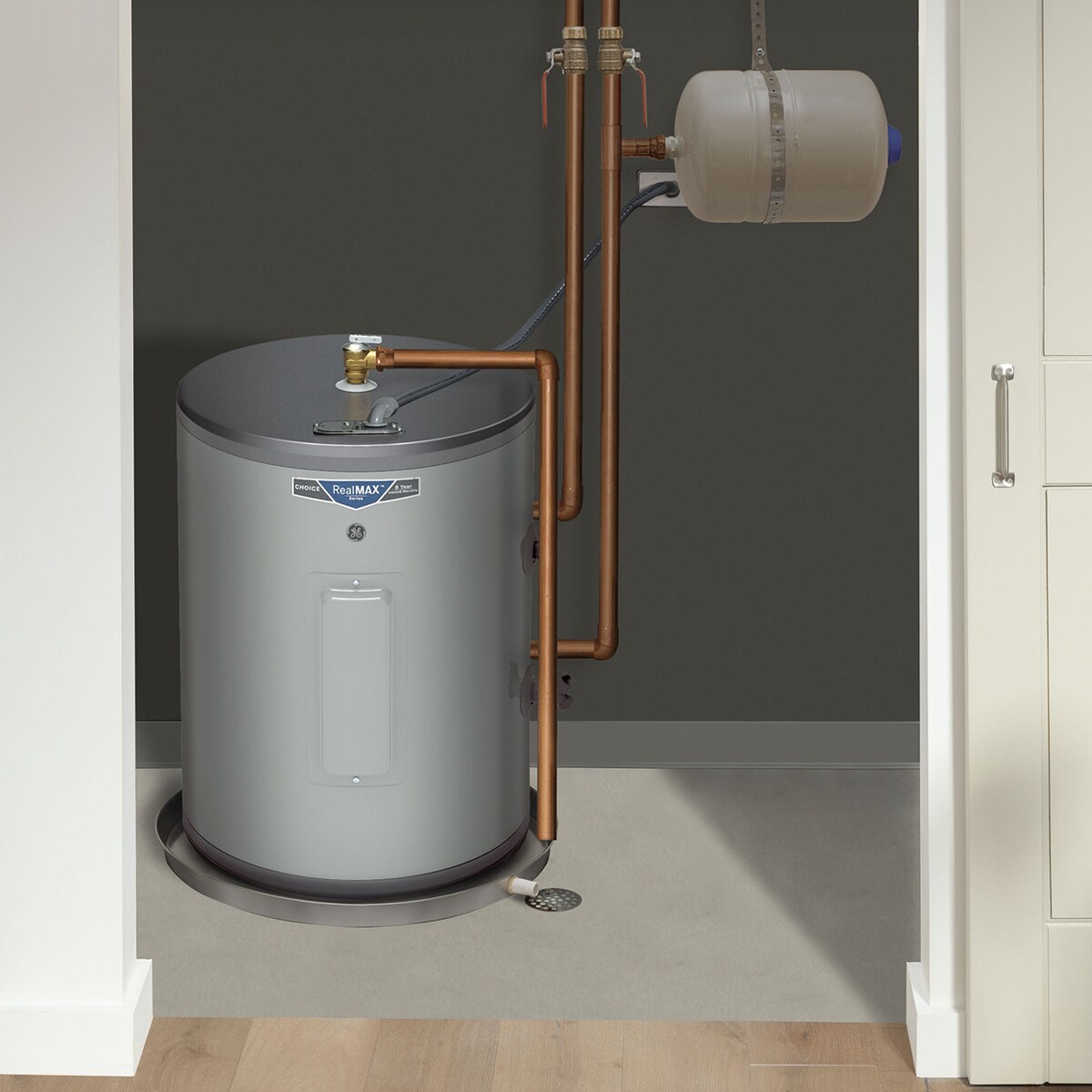 GE Electric 18 Gallon Medium to Large Point of Use Water Heater with 8-Year Parts Warranty, , hires