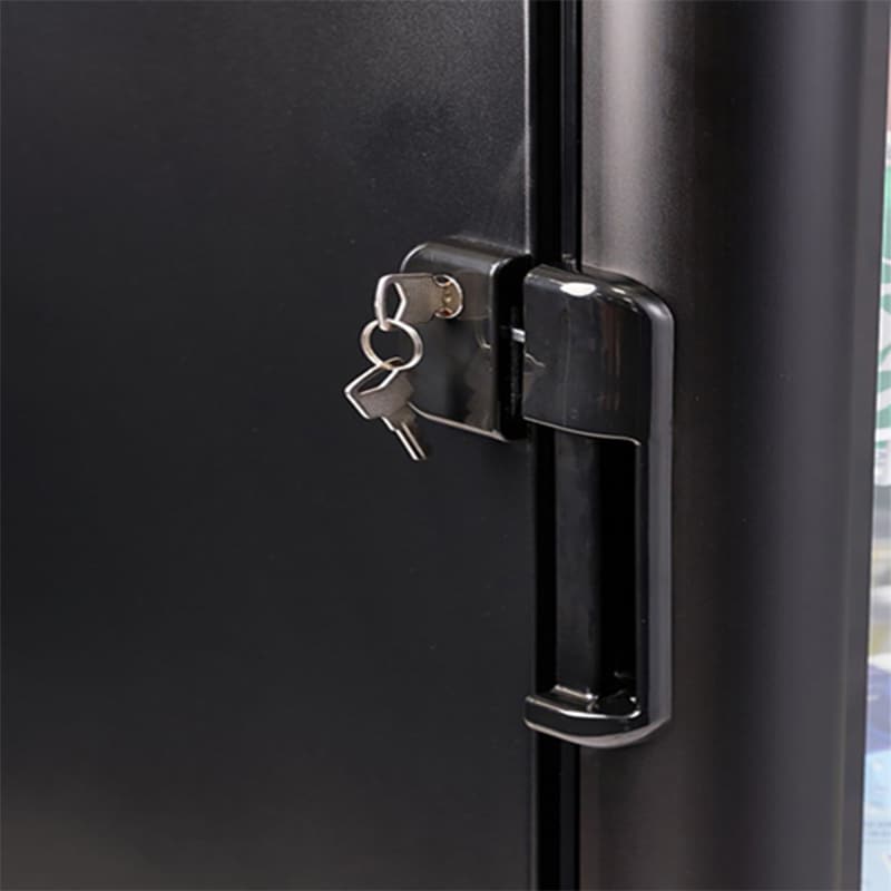 Premium Levella 23 in. 6.5 cu. ft. Beverage Center with Adjustable Shelves & Customizable Lightbox - Black, , hires