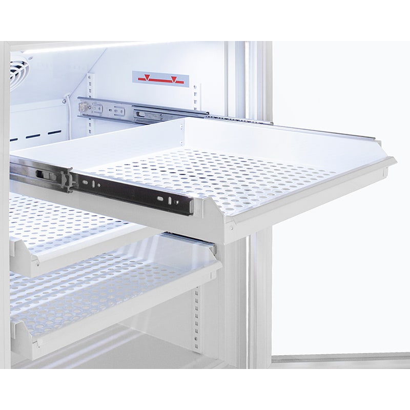 Summit Pharma-Vac Series 24 in. 6.0 cu. ft. Compact Freezerless Refrigerator for Medical Use with Tempered Glass Door - White, , hires
