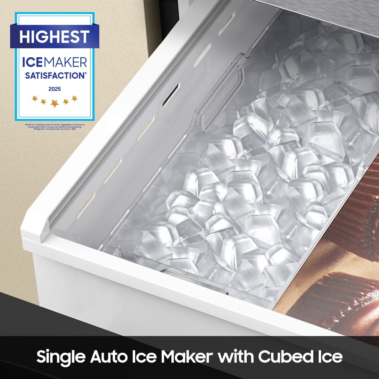 Samsung Bespoke 36 in. 22.9 cu. ft. Smart Counter Depth 4-Door French Door Refrigerator with Internal Water Autofill Pitcher & Beverage Center - Fingerprint Resistant Stainless Steel, , hires