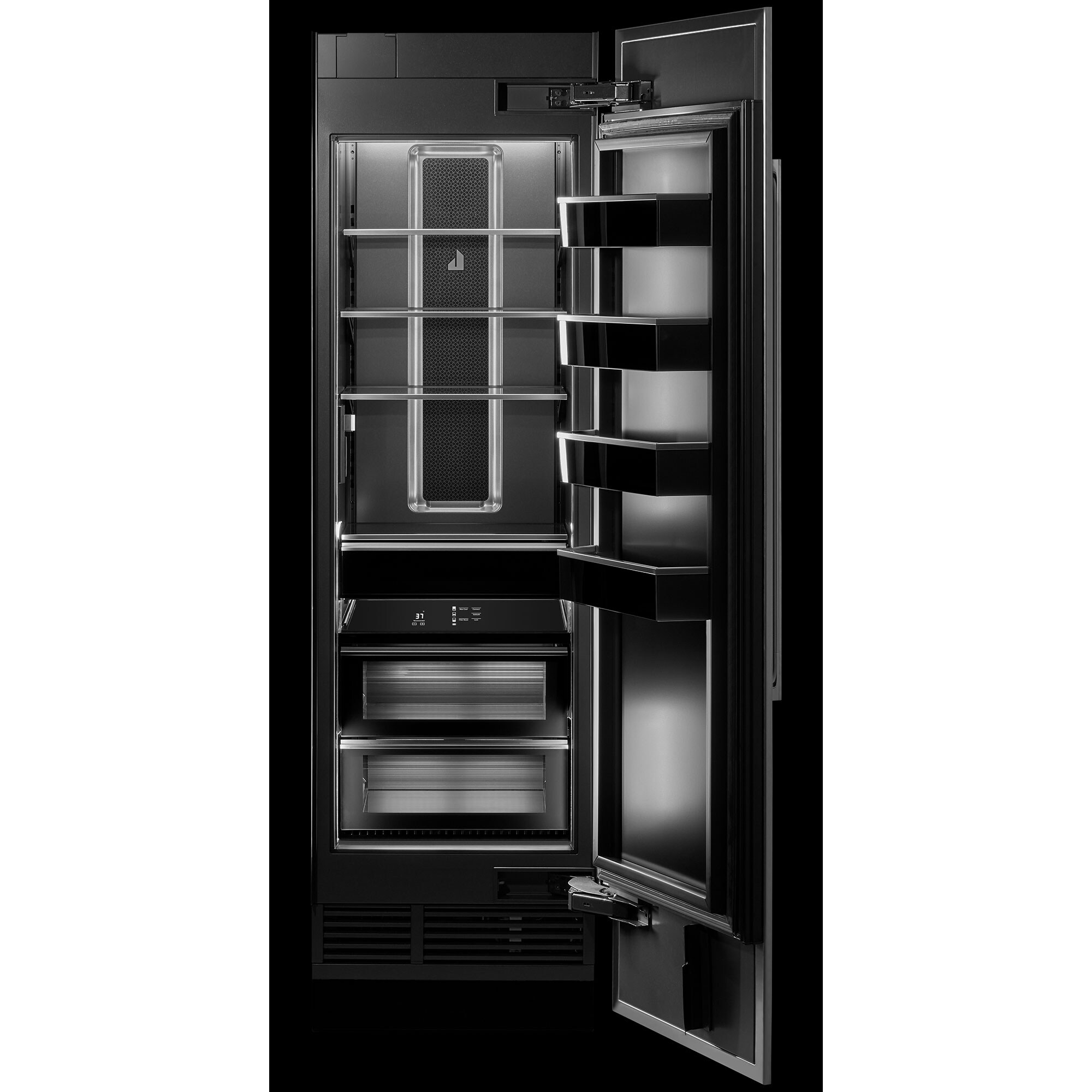 JennAir 24 in. 13 cu.ft. Built-In Smart Counter Depth Freeezerless Refrigerator with Internal Water Dispenser - Custom Panel Ready, , hires