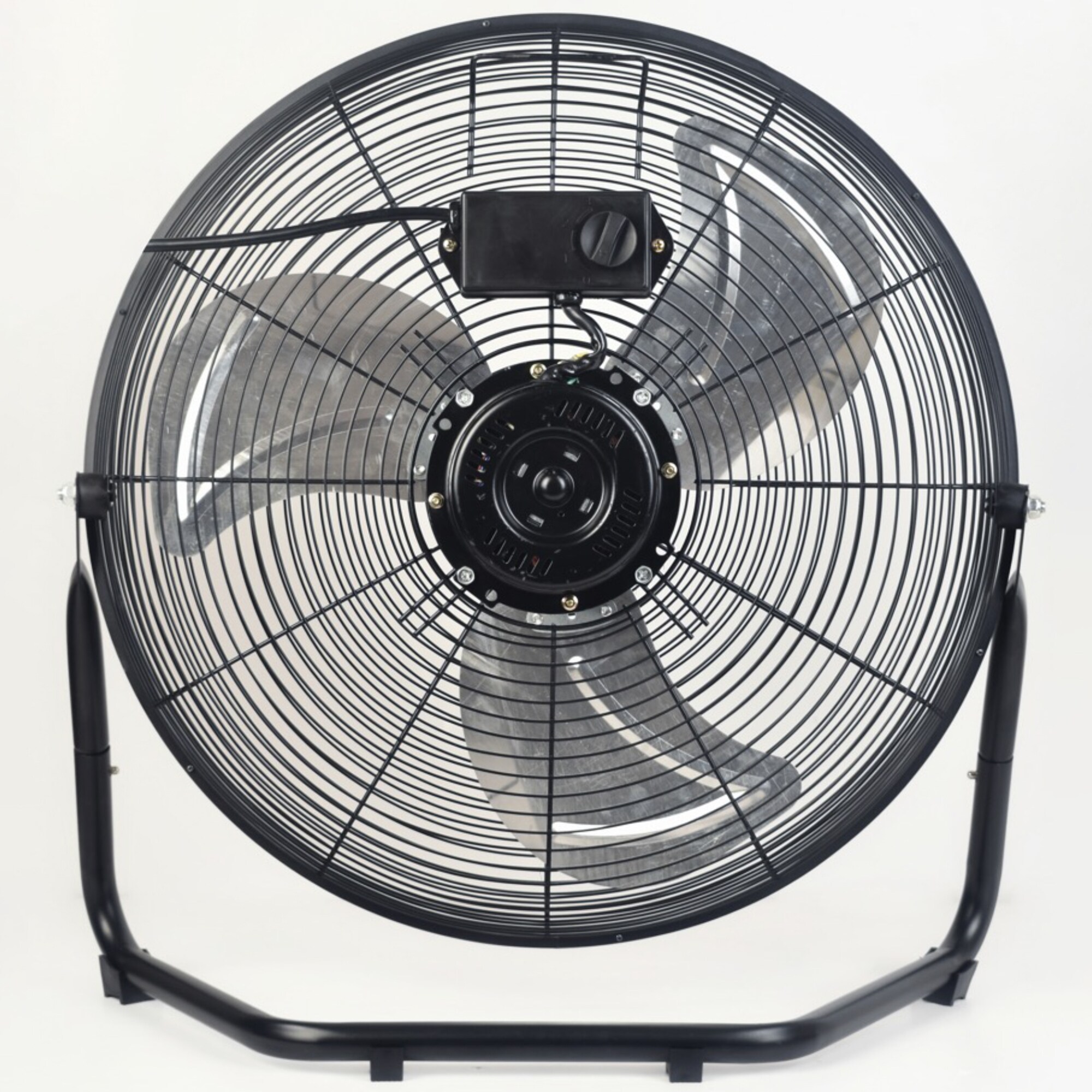 Lifesmart Floor Fan with 3 Speed Settings & Adjustable Tilt - Black, , hires