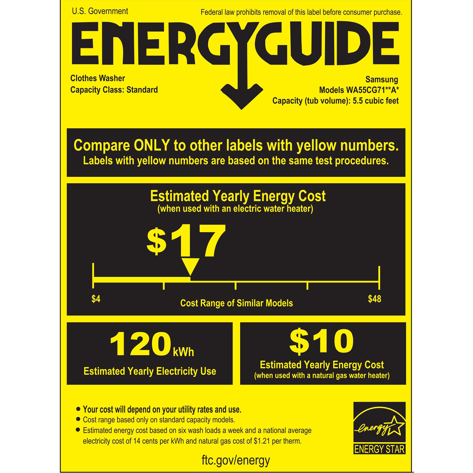 Samsung 27 in. 5.5 cu. ft. Smart Top Load Washer with Super Speed Wash - White, White, hires