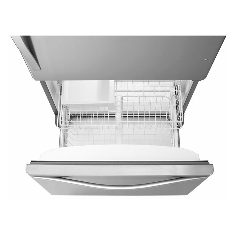 Whirlpool 33 in. 22.1 cu. ft. Bottom Freezer Refrigerator with Ice Maker - Stainless Steel, Stainless Steel, hires