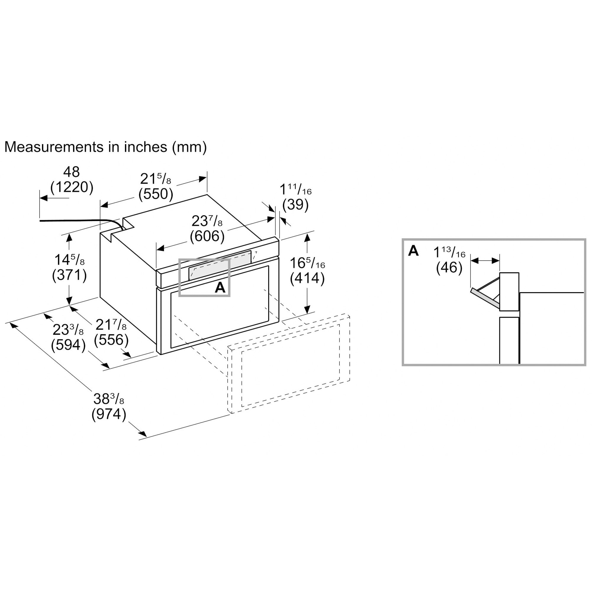 Thermador Masterpiece & Professional Series 24 in. 1.2 cu. ft. 950W Smart Drawer Microwave with Sensor Cooking - Stainless Steel, , hires