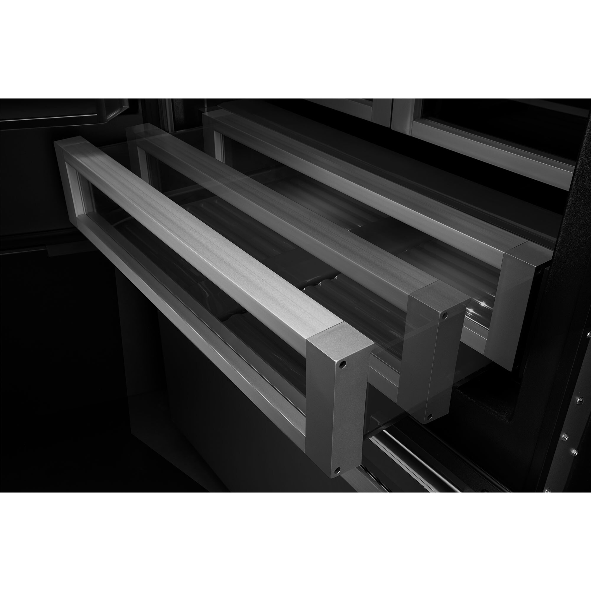 JennAir 36 in. 20.9 cu. ft. Built-In Counter Depth Bottom Freezer Refrigerator with Ice Maker - Custom Panel Ready, , hires