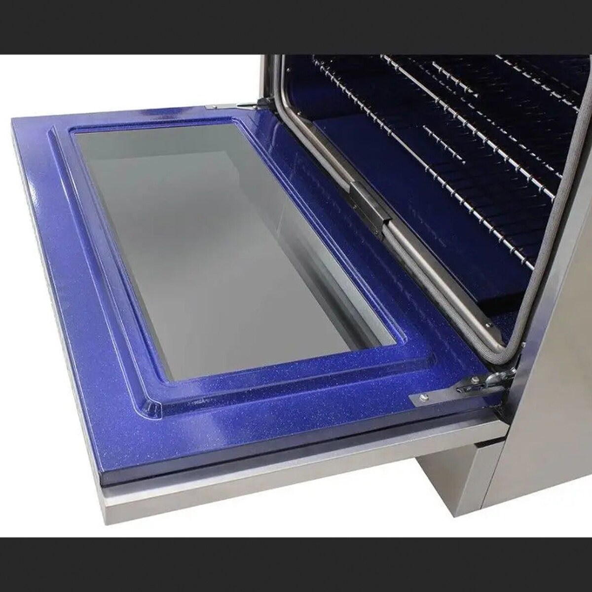 Brama 36 in. 5.2 cu. ft. Standard Convection Gas Range with 6 Sealed Burners - Stainless Steel, , hires