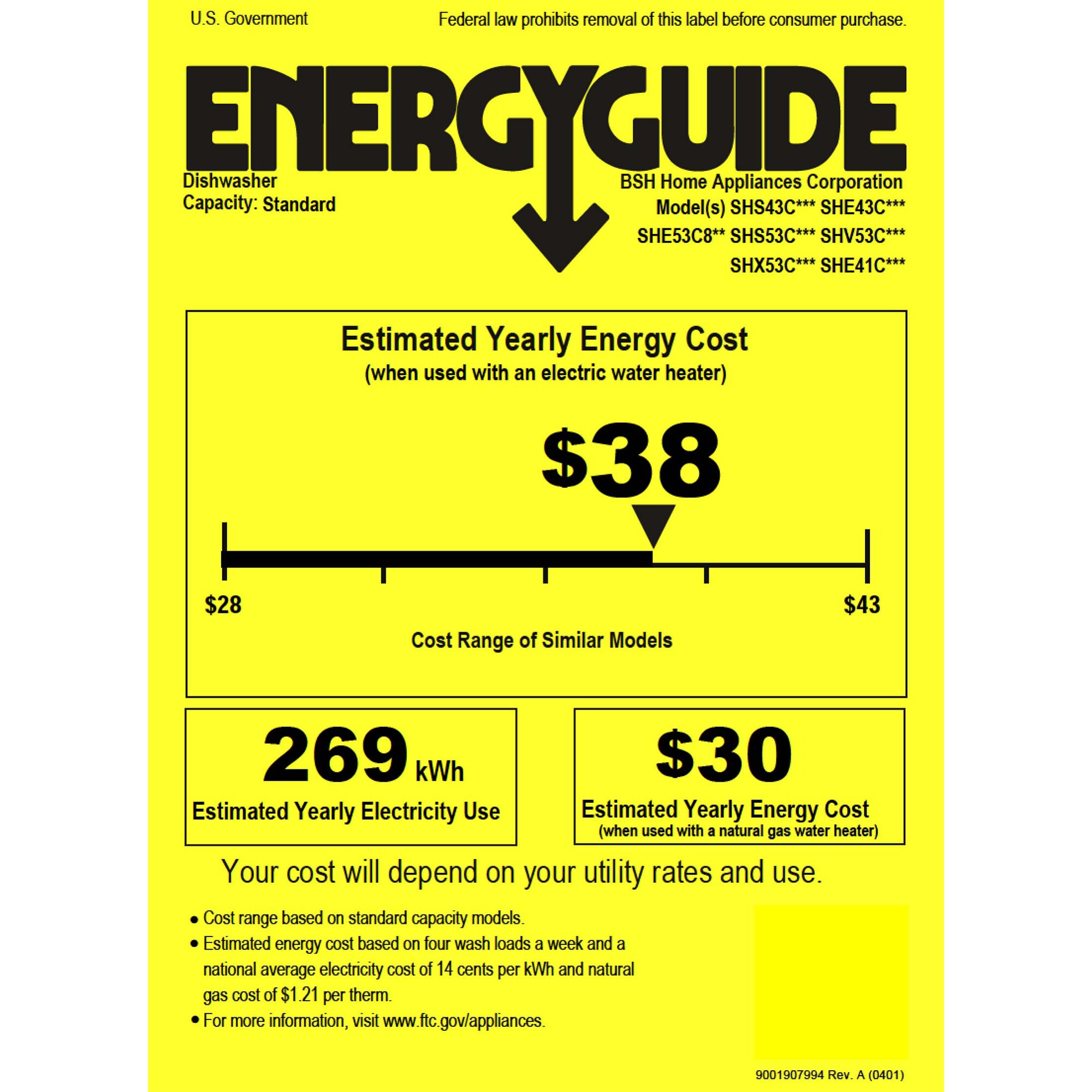 Bosch 100 Series 24 in. Front Control Smart Dishwasher with 48 dBa Sound Level & PureDry - White, , hires