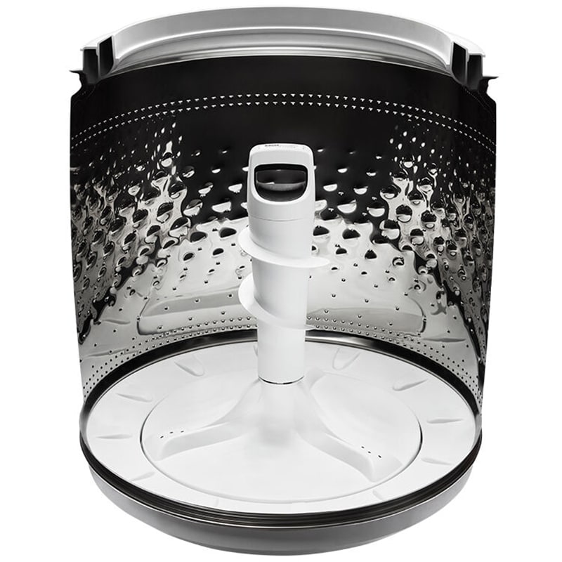 Whirlpool 27 in. 5.3 cu. ft. Smart Top Load Washer with 2-in-1 Removable Agitator & Sanitize with Oxi - White, White, hires