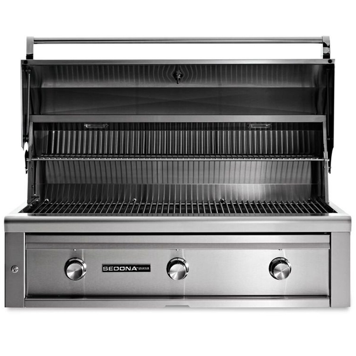 Sedona by Lynx 42 in. 3-Burner Built-In Natural Gas Grill with Electronic Ignition System - Stainless Steel, , hires