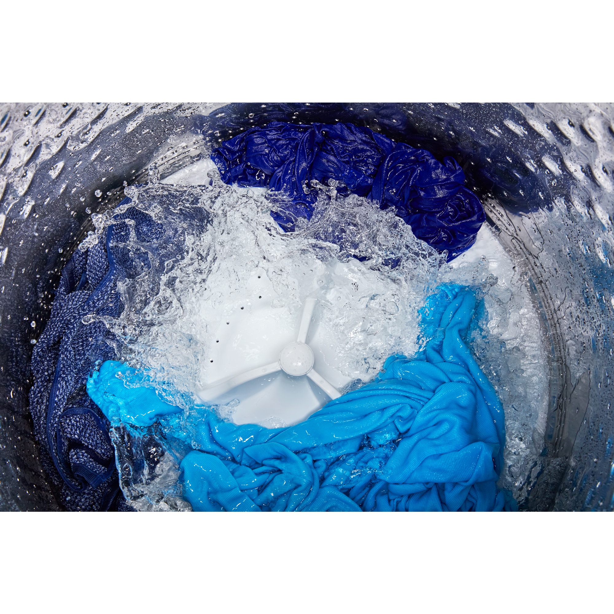 Maytag 27 in. 5.3 cu. ft. Smart Top Load Washer with Impeller & Extra Power - White, White, hires