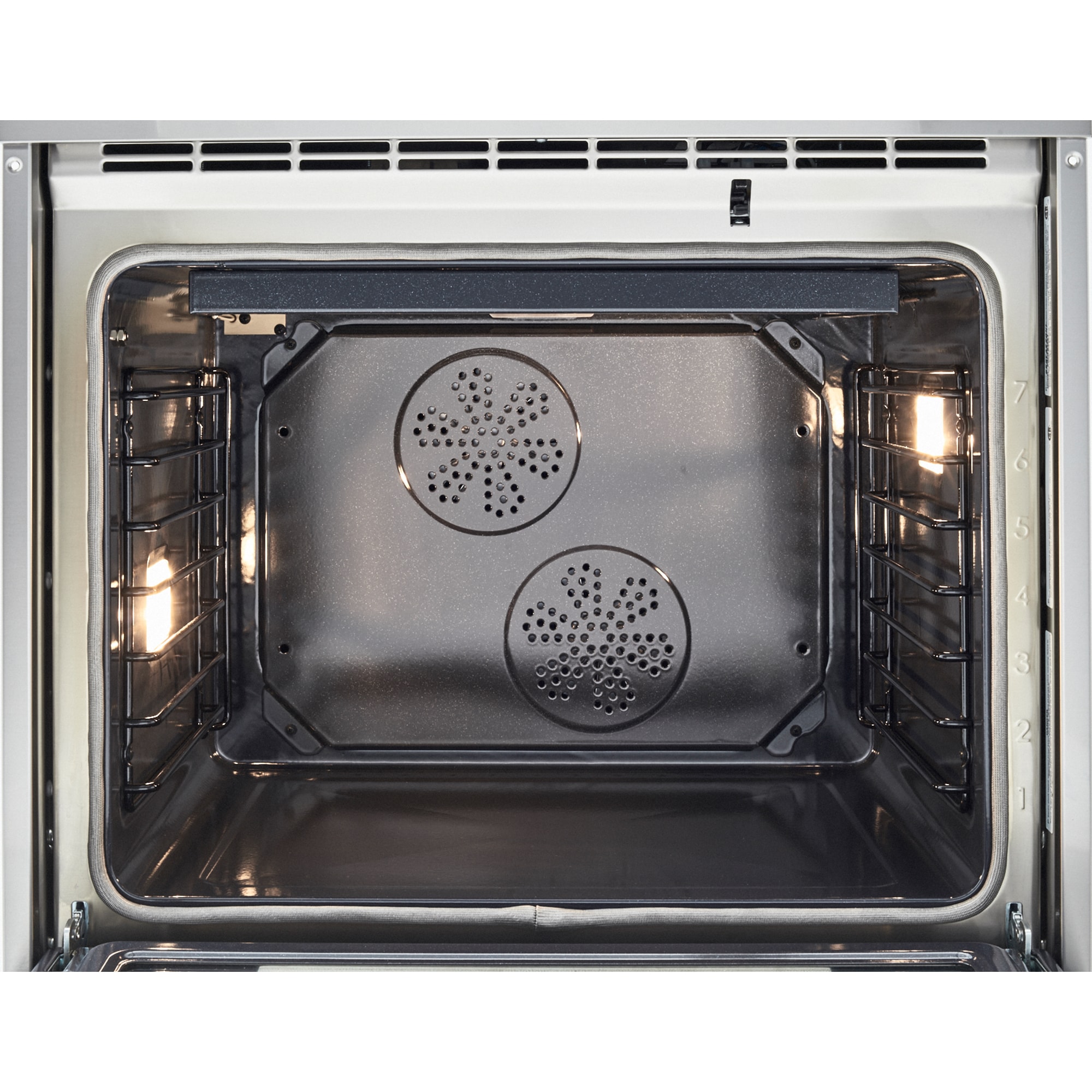 Bertazzoni Professional Series 30 in. 4.6 cu. ft. Air Fry Dual Convection Dual Fuel Range with 4 Sealed Burners - Stainless Steel, , hires