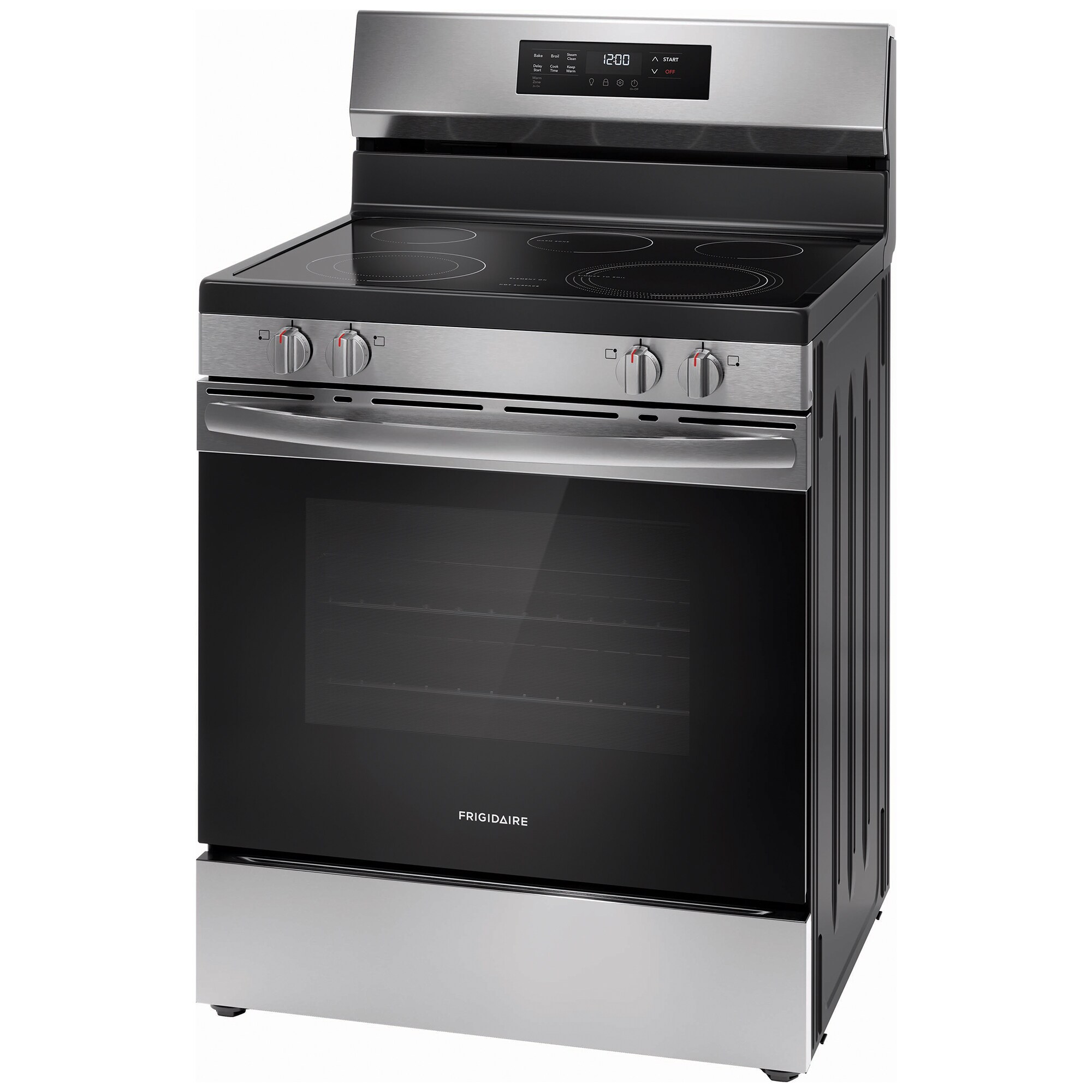 Frigidaire 30 in. 5.3 cu. ft. Electric Range with Smoothtop Burners - Stainless Steel, , hires