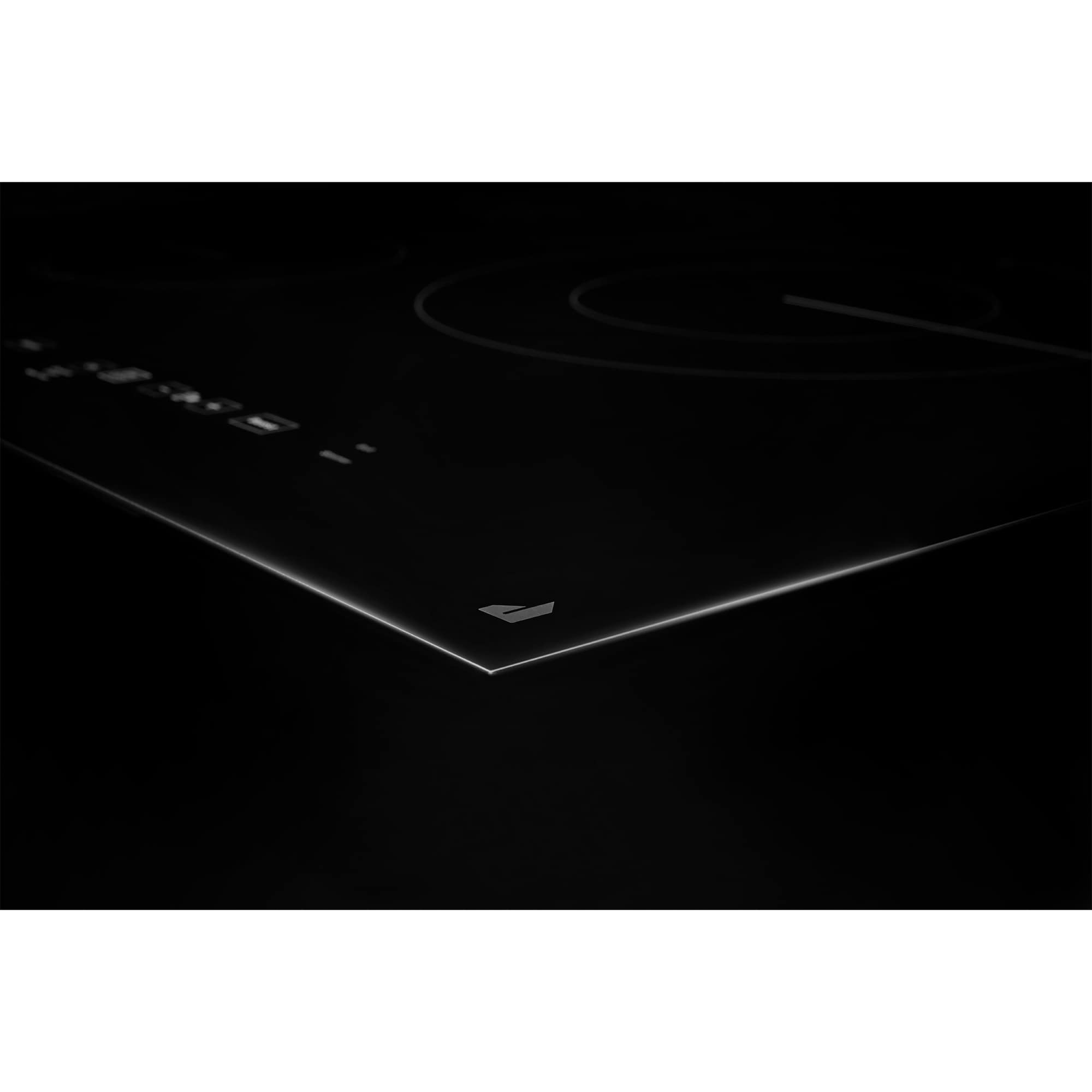 JennAir Oblivian Glass 24 in. 3-Burner Induction Cooktop with Simmer Burner & Power Burner - Black, , hires