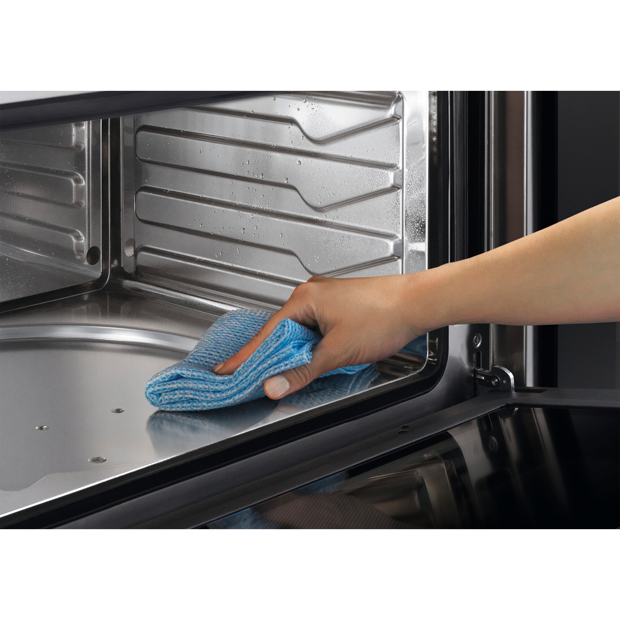 Fisher & Paykel Series 9 24 in. 1.3 cu. ft. Steam Electric Single Wall Oven with True European Convection - Stainless Steel, , hires