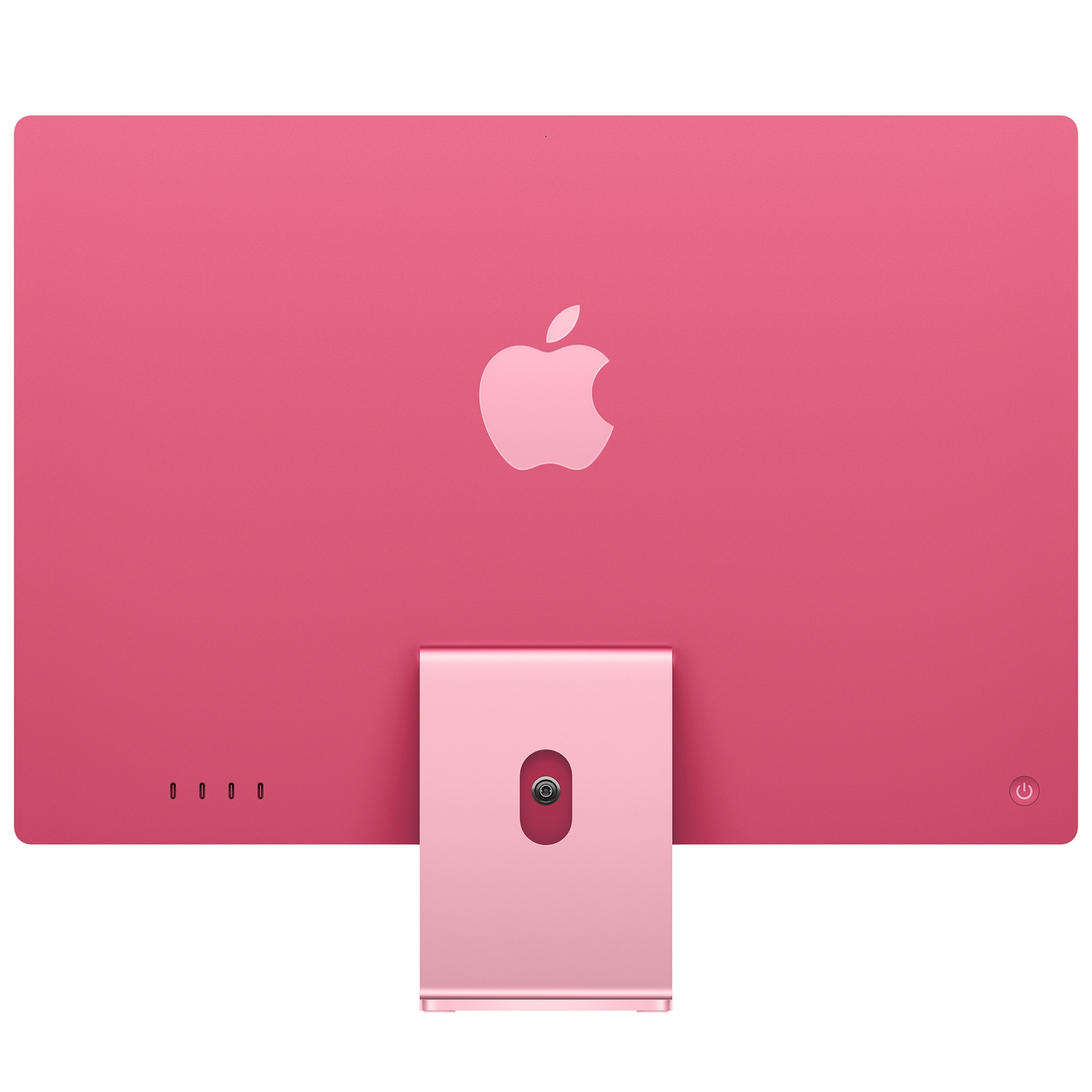 Apple iMac 24 in. (2024) with Apple M4 10-Core CPU, 10-Core GPU, 16 GB RAM, 256 GB SSD & Mac OS - Pink, Pink, hires