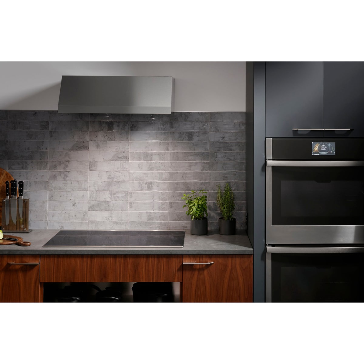 GE Profile 30 in. 4-Burner Smart Induction Cooktop with Simmer Burner & Power Burner - Black, , hires