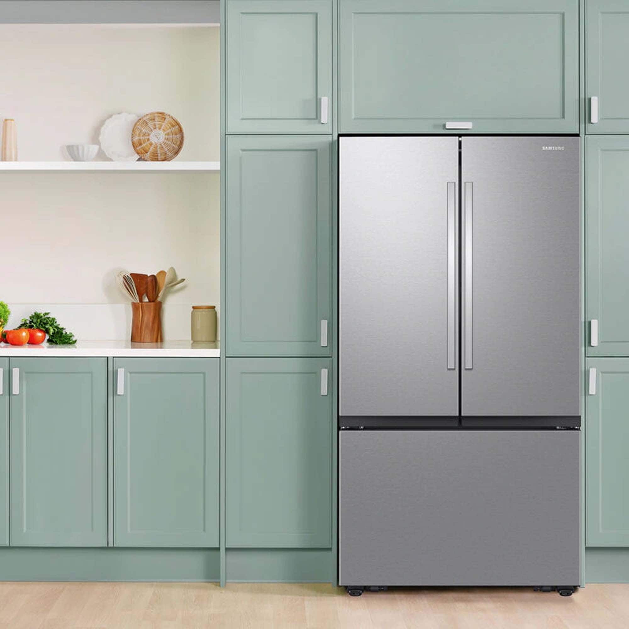 Samsung 36 in. 31.5 cu. ft. Smart French Door Refrigerator with Ice Maker - Fingerprint Resistant Stainless, Fingerprint Resistant Stainless, hires