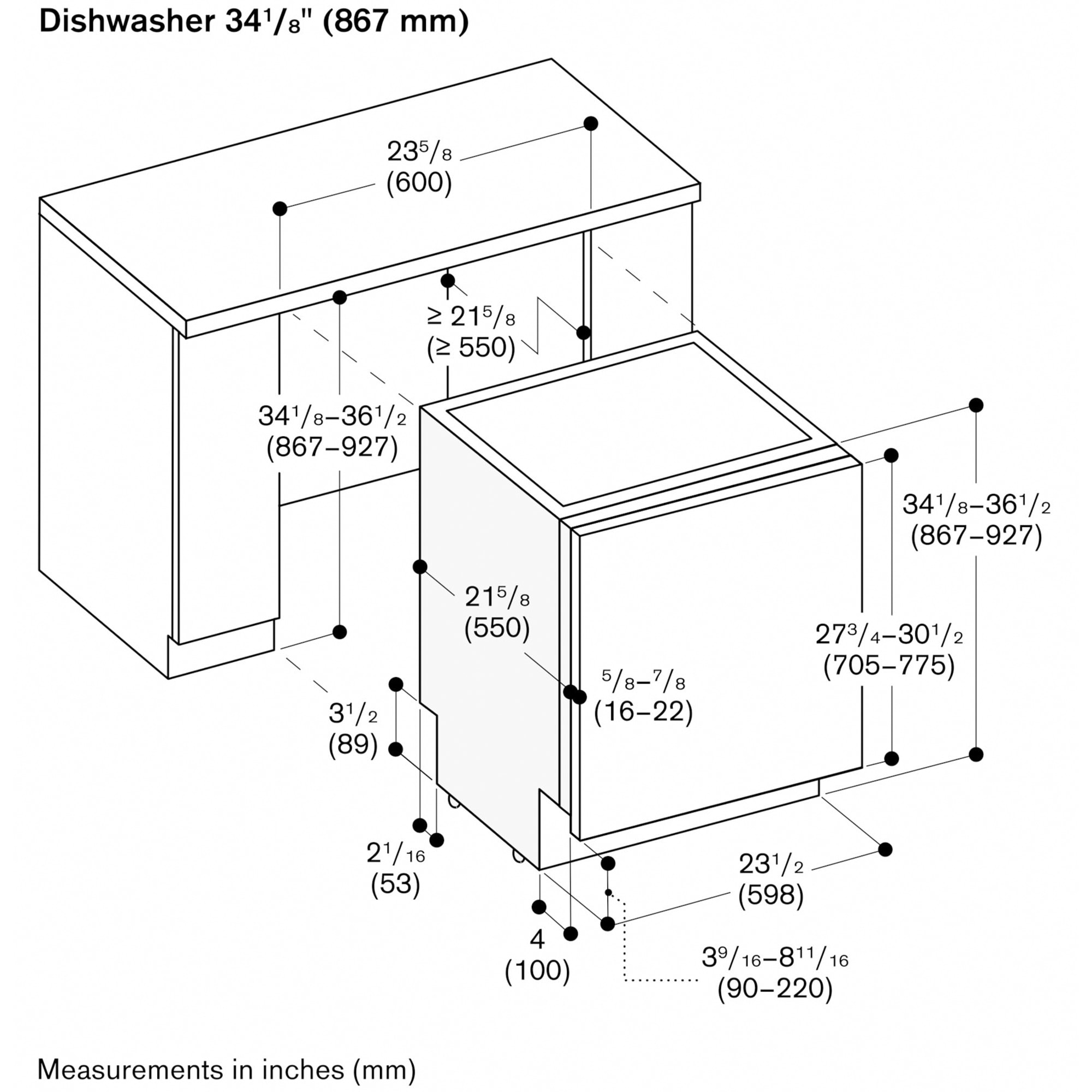 Gaggenau 200 Series 24 in. Top Control Smart Dishwasher with 42 dBa Sound Level & 3rd-Rack - Custom Panel Ready, , hires