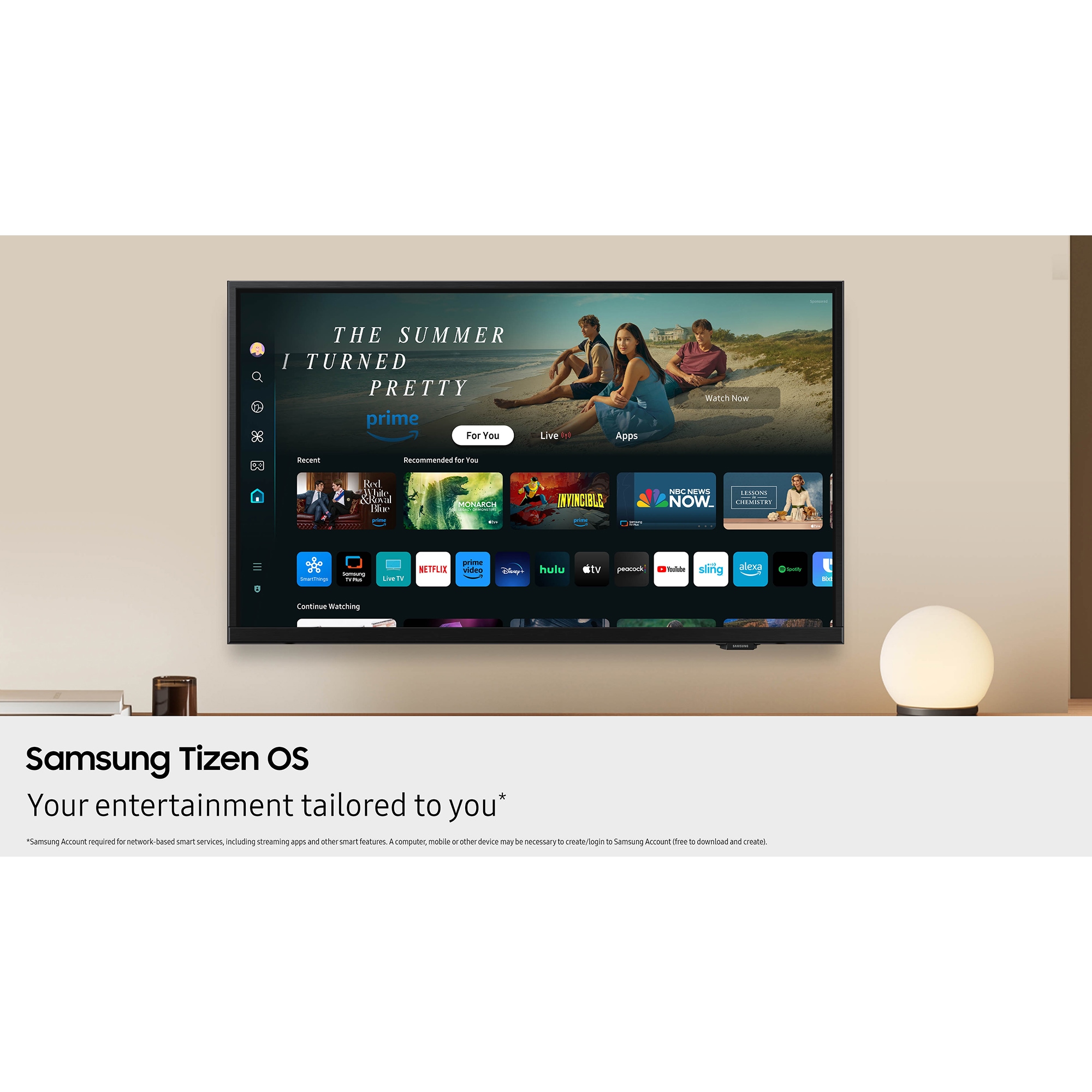 Samsung - 40" Class F6000F LED Full HD Smart Tizen TV, , hires