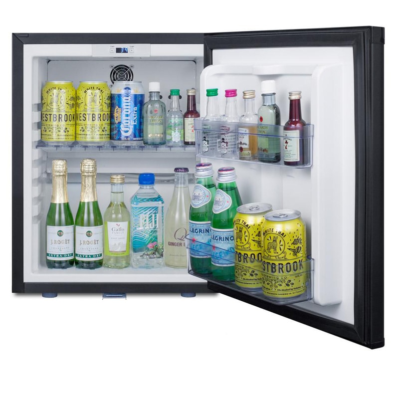 Summit 16 in. 0.7 cu. ft. Mini Fridge - Black, , hires