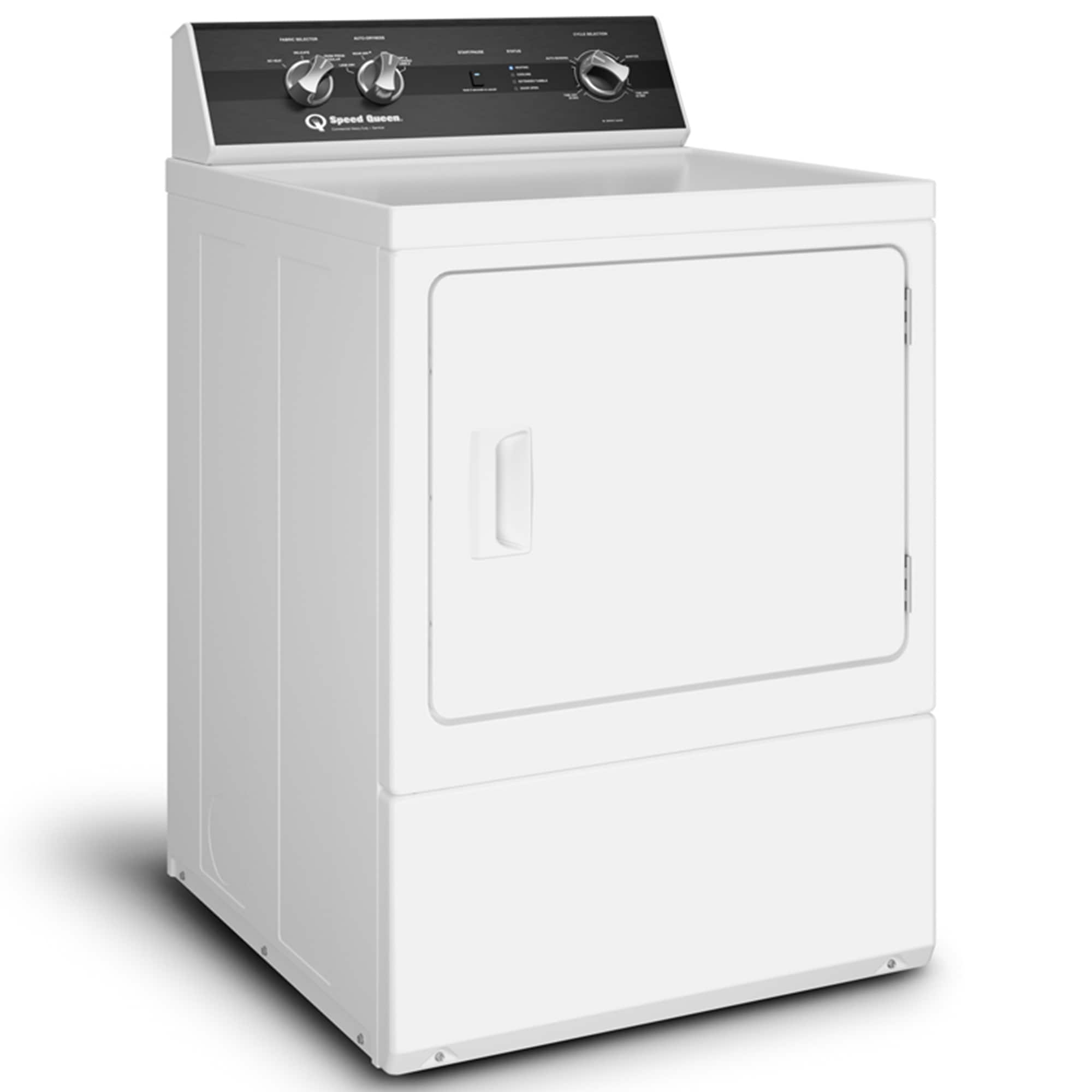 Speed Queen DR3 27 in. 7.0 cu. ft. Gas Dryer with Sensor Dry & Sanitize Cycle - White, , hires