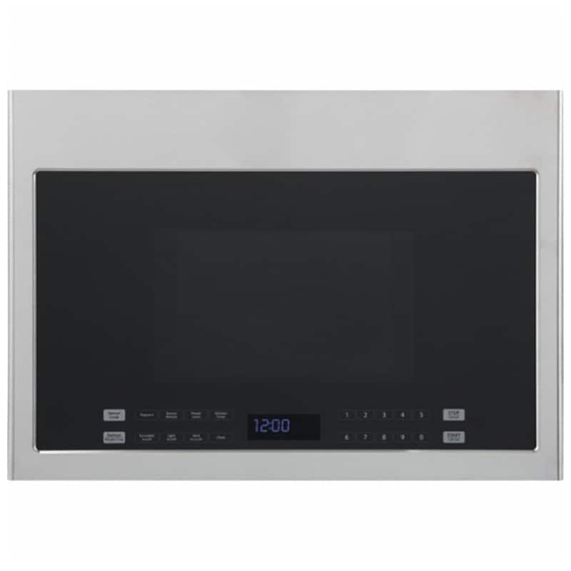 Haier 24 in. 1.4 cu. ft. 1000W Over-the-Range Microwave with 300 CFM & Sensor Cooking - Stainless Steel, , hires