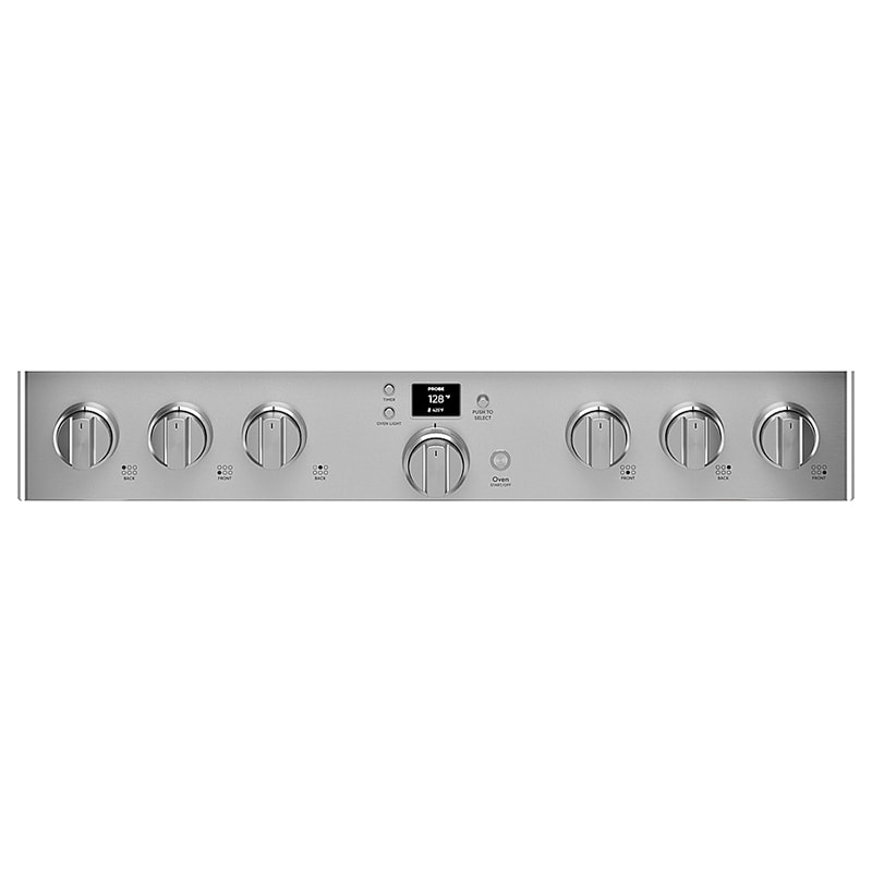 Cafe Commercial-Style 36 in. 6.2 cu. ft. Smart Air Fry Standard Convection Gas Range with 6 Sealed Burners - Stainless Steel, Stainless Steel, hires