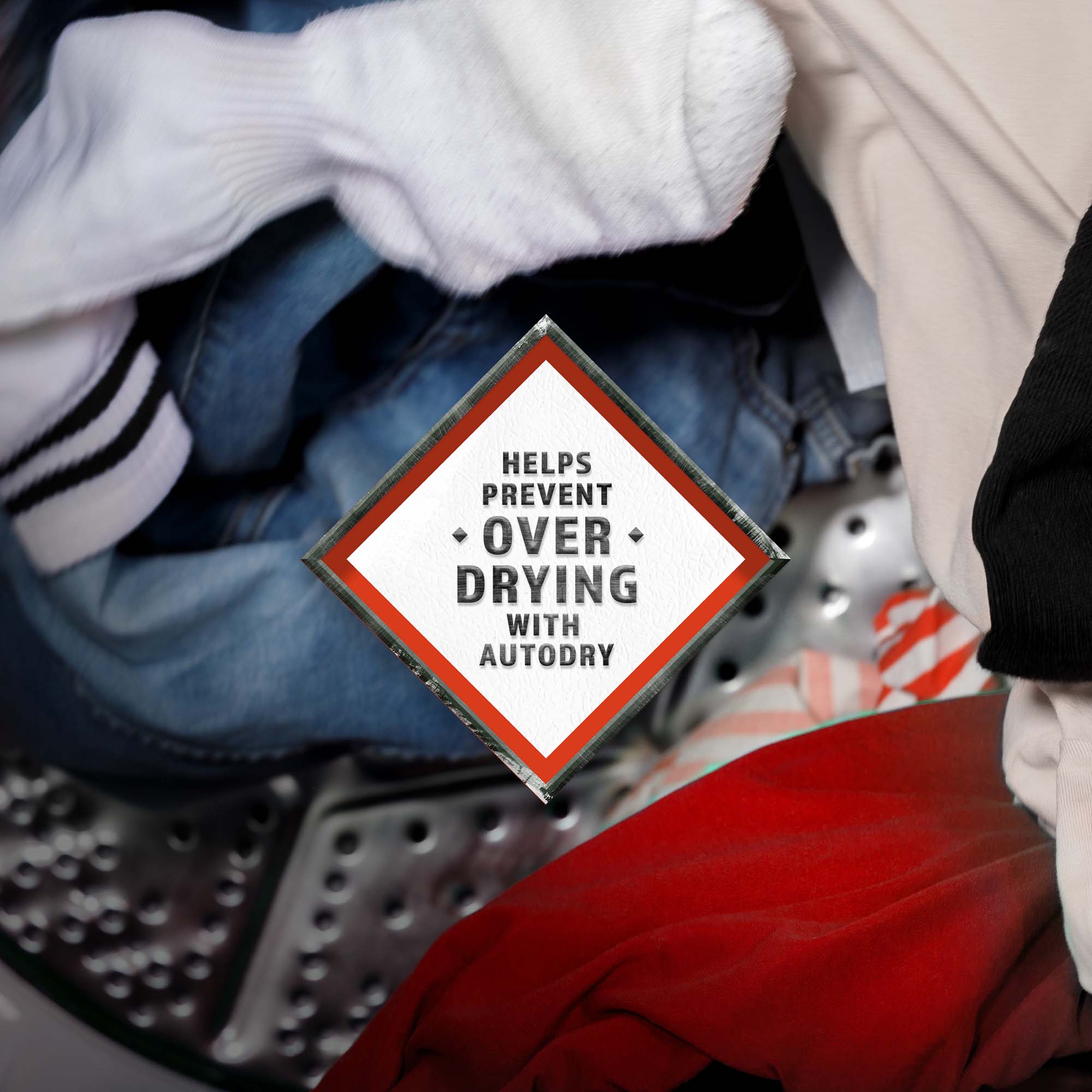 Hotpoint 27 in. 6.2 cu. ft. Gas Dryer with Up To 120 ft. Venting & Shallow Depth - White, , hires