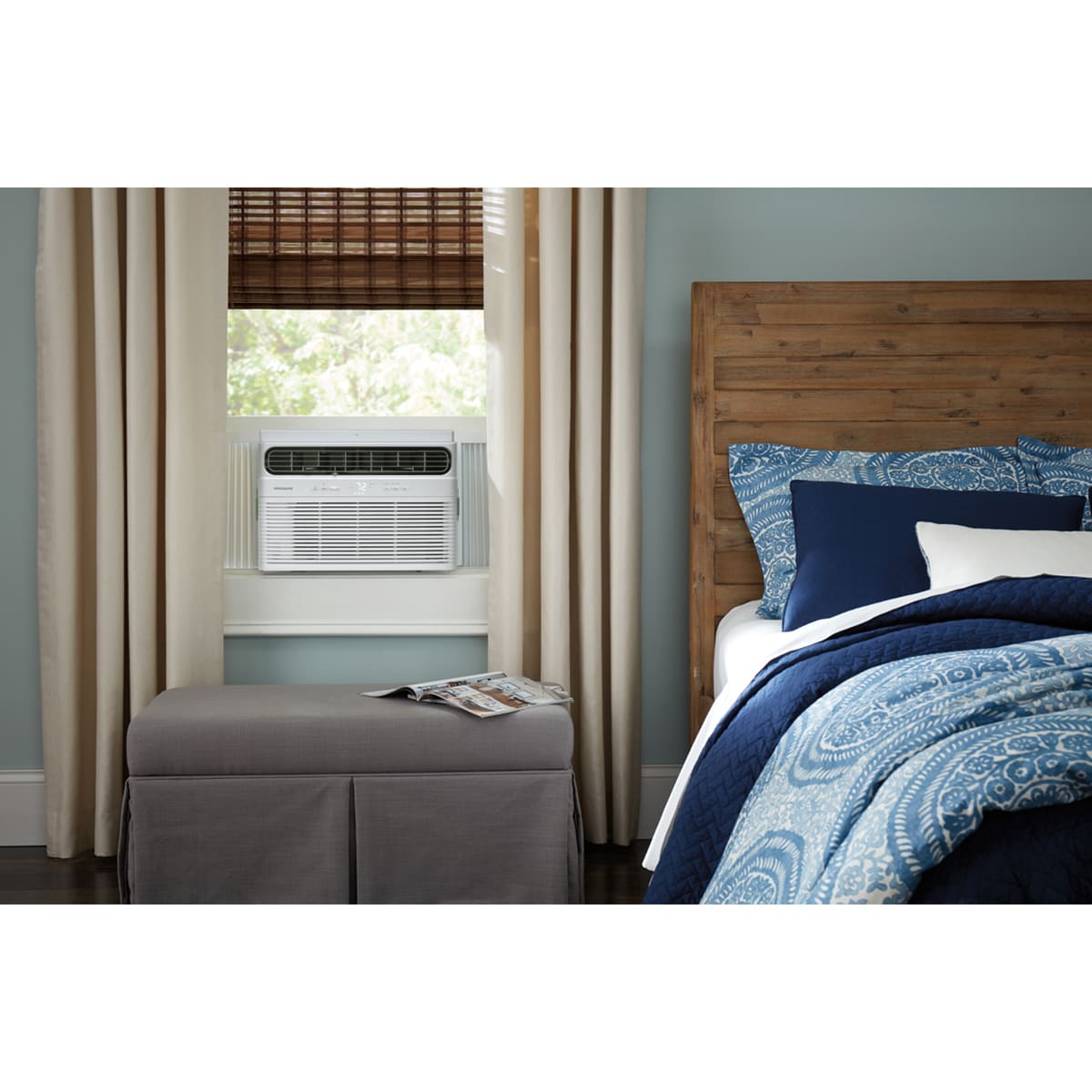 Frigidaire 6,000 BTU 115V Window Air Conditioner with 3 Fan Speeds, Sleep Mode & Remote Control - White, , hires