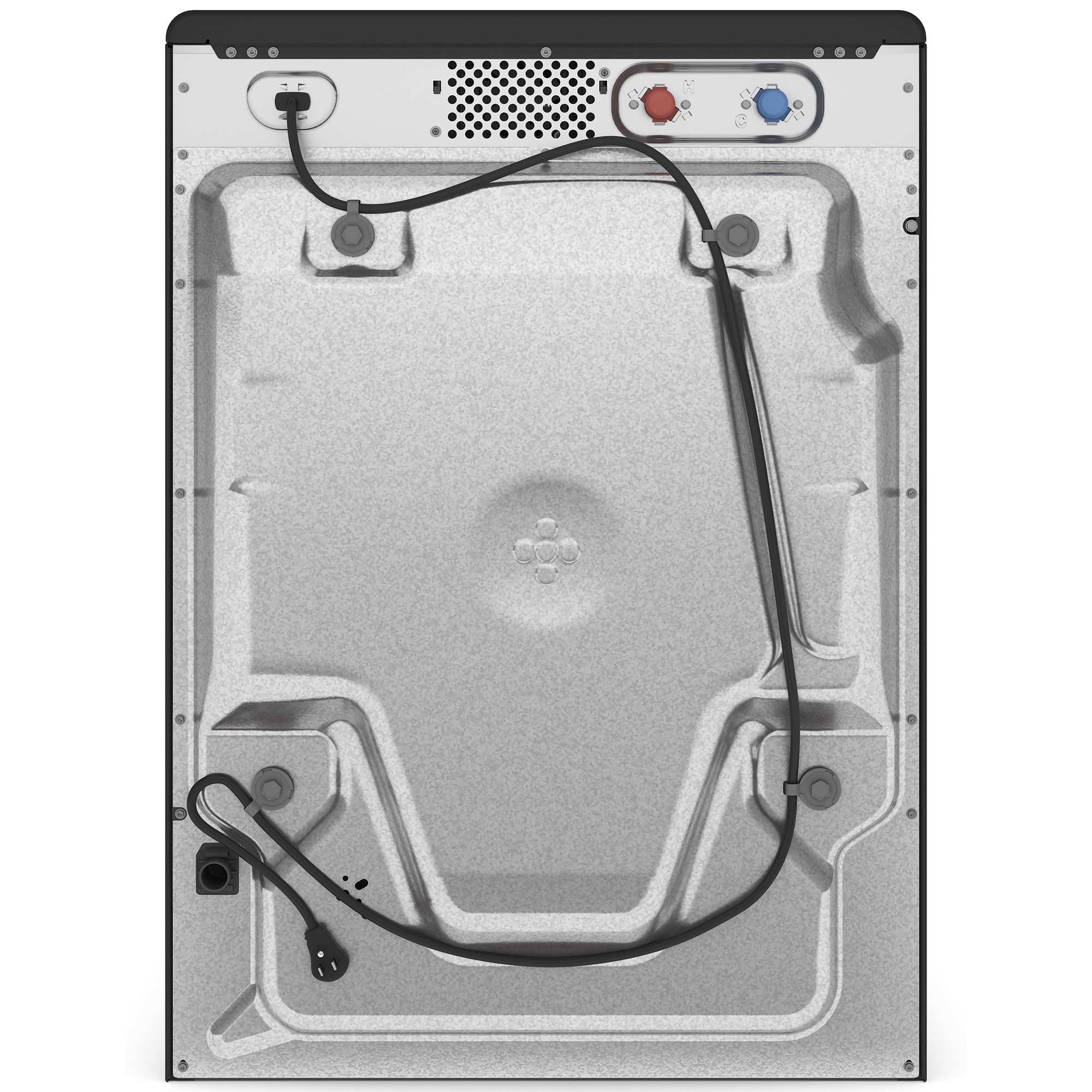 Maytag 27 in. 4.8 cu. ft. Stackable Front Load Washer with Extra Power and 16-Hr Fresh Hold - Volcano Black, Volcano Black, hires