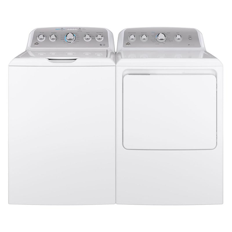GE 27 in. 7.2 cu. ft. Electric Dryer with Aluminized Alloy Drum & Sensor Dry - White, , hires
