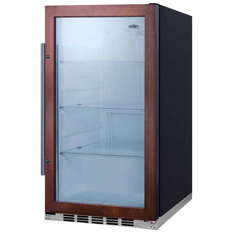 Summit 19 in. 3.1 cu. ft. Built-In/Freestanding Beverage Center with Adjustable Shelves - Custom Panel Ready, , hires