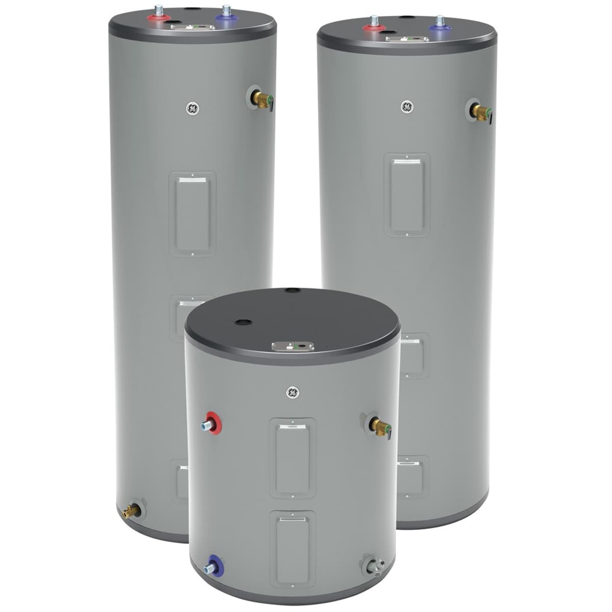 GE RealMax Choice Electric 50 Gallon Short Water Heater with 8-Year Parts Warranty, , hires