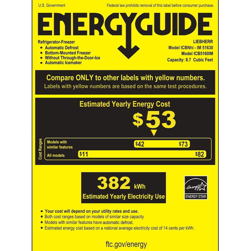 Liebherr Prime 24 in. 8.7 cu. ft. Built-In Smart Counter Depth Bottom Freezer Refrigerator with Internal Water Dispenser - Custom Panel Ready, , hires