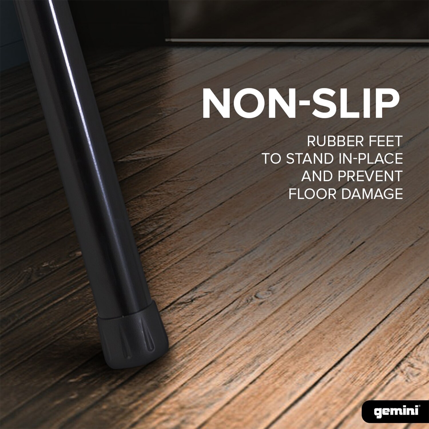 Gemini Professional Speaker Stand - Black, , hires