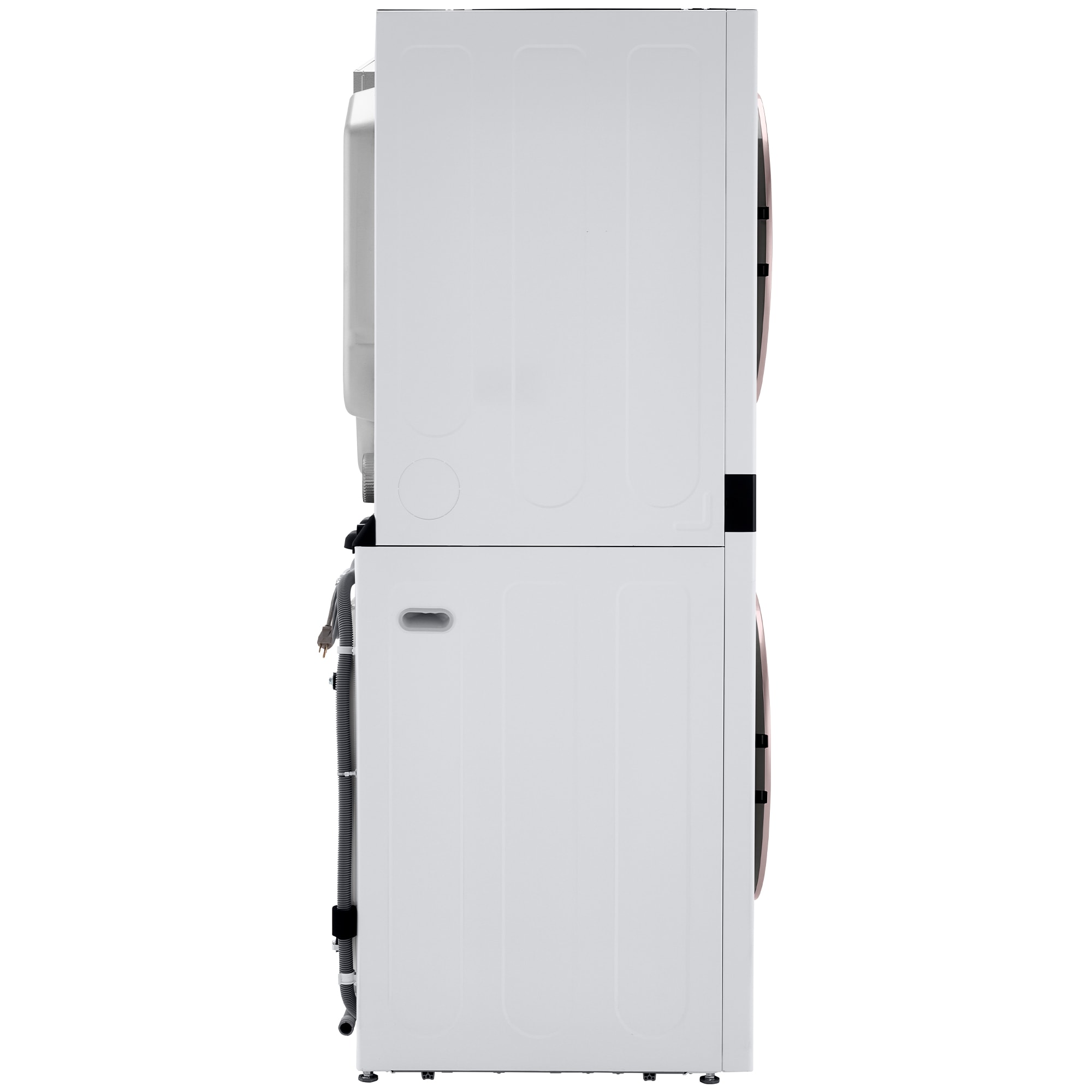 LG 27 in. WashTower with 4.5 cu. ft. Washer with 6 Wash Programs & 7.4 cu. ft. Electric Dryer with 6 Dryer Programs, Sensor Dry & Wrinkle Care - White, White, hires
