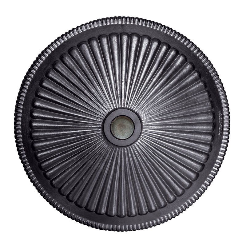 SimplyShade Coral Cast Iron Market Umbrella Base-Black, , hires