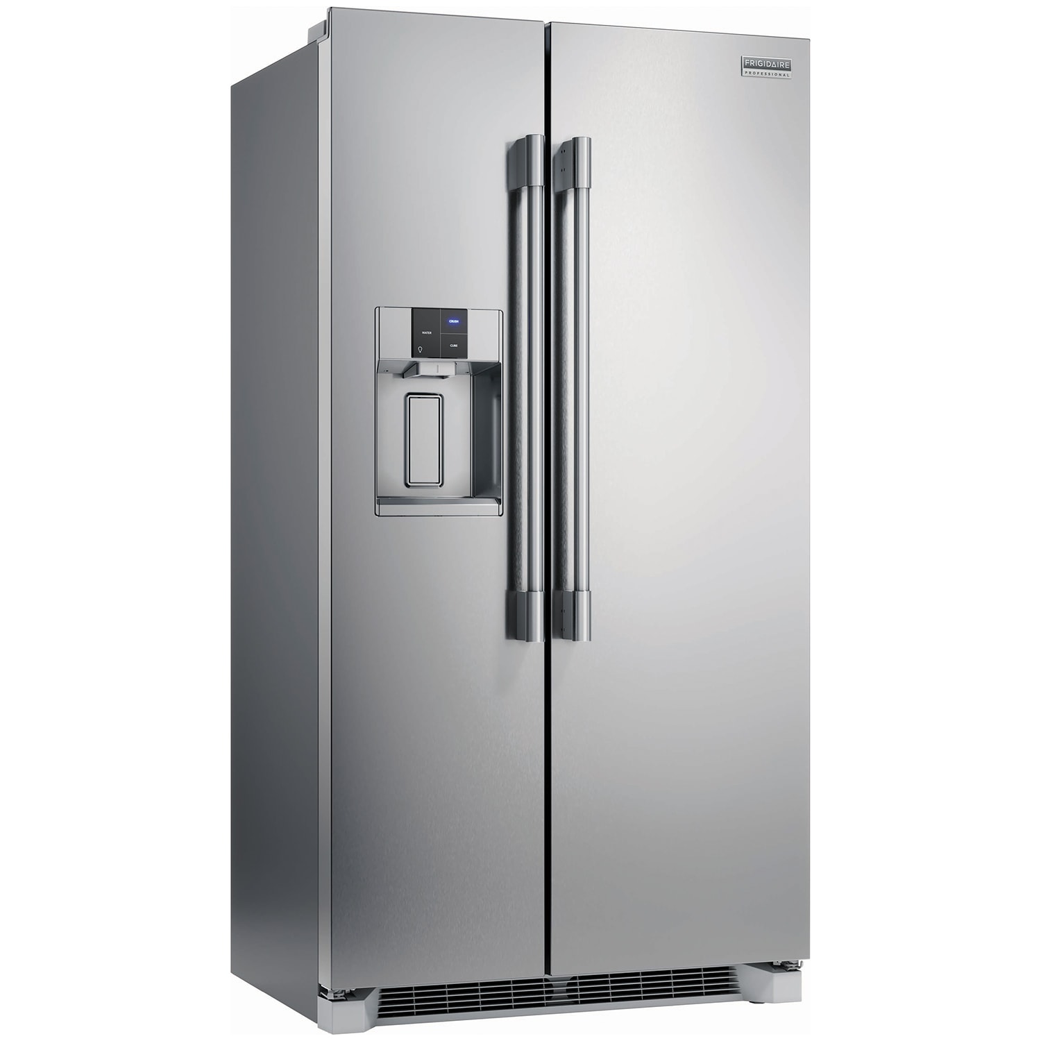 Frigidaire Professional 36 in. 22.3 cu. ft. Counter Depth Side by Side Refrigerator with Ice & Water Dispenser - Stainless Steel, , hires
