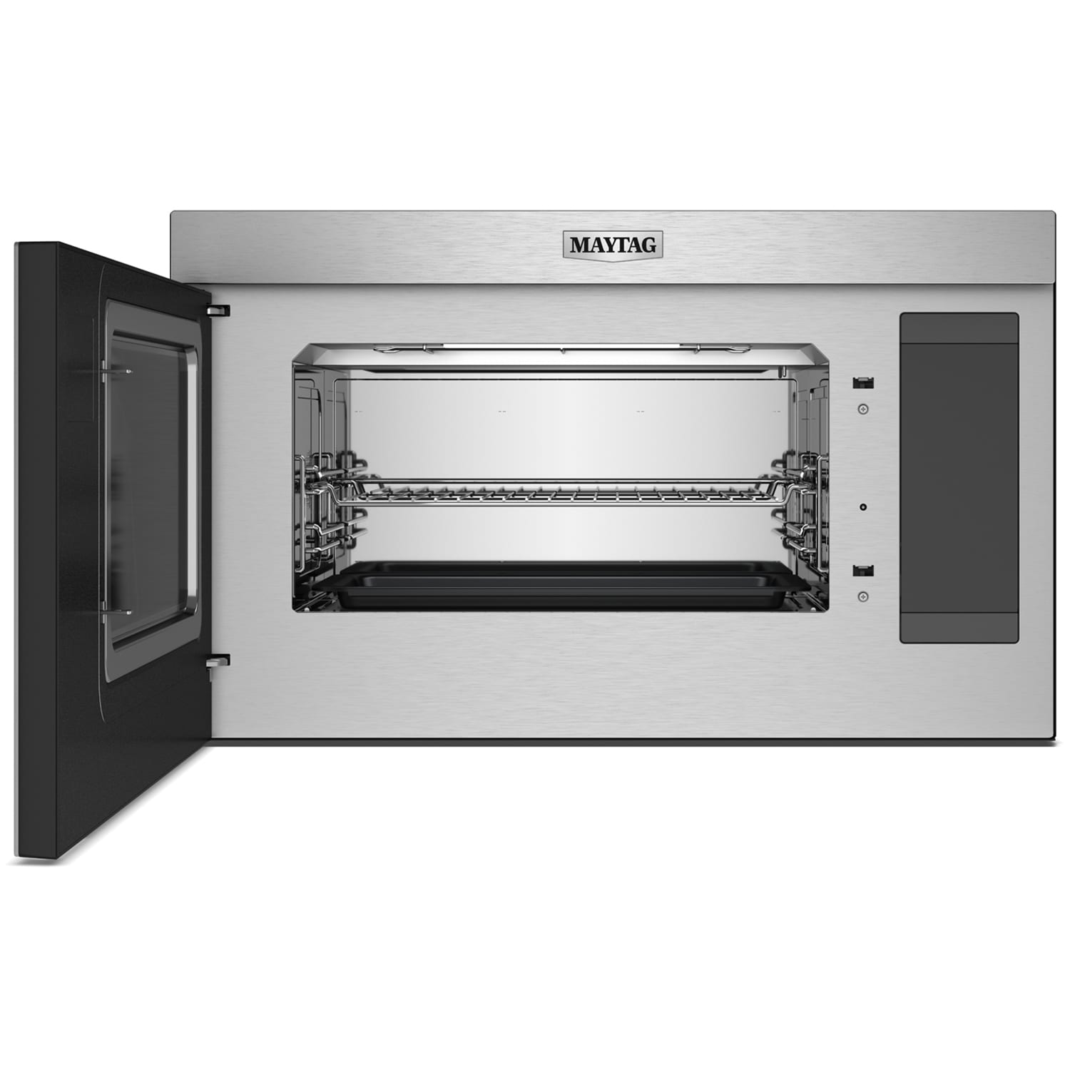 Maytag 30 in. 1.1 cu. ft. 950W Smart Over-the-Range Microwave with 400 CFM & Sensor Cooking - Stainless Steel, , hires