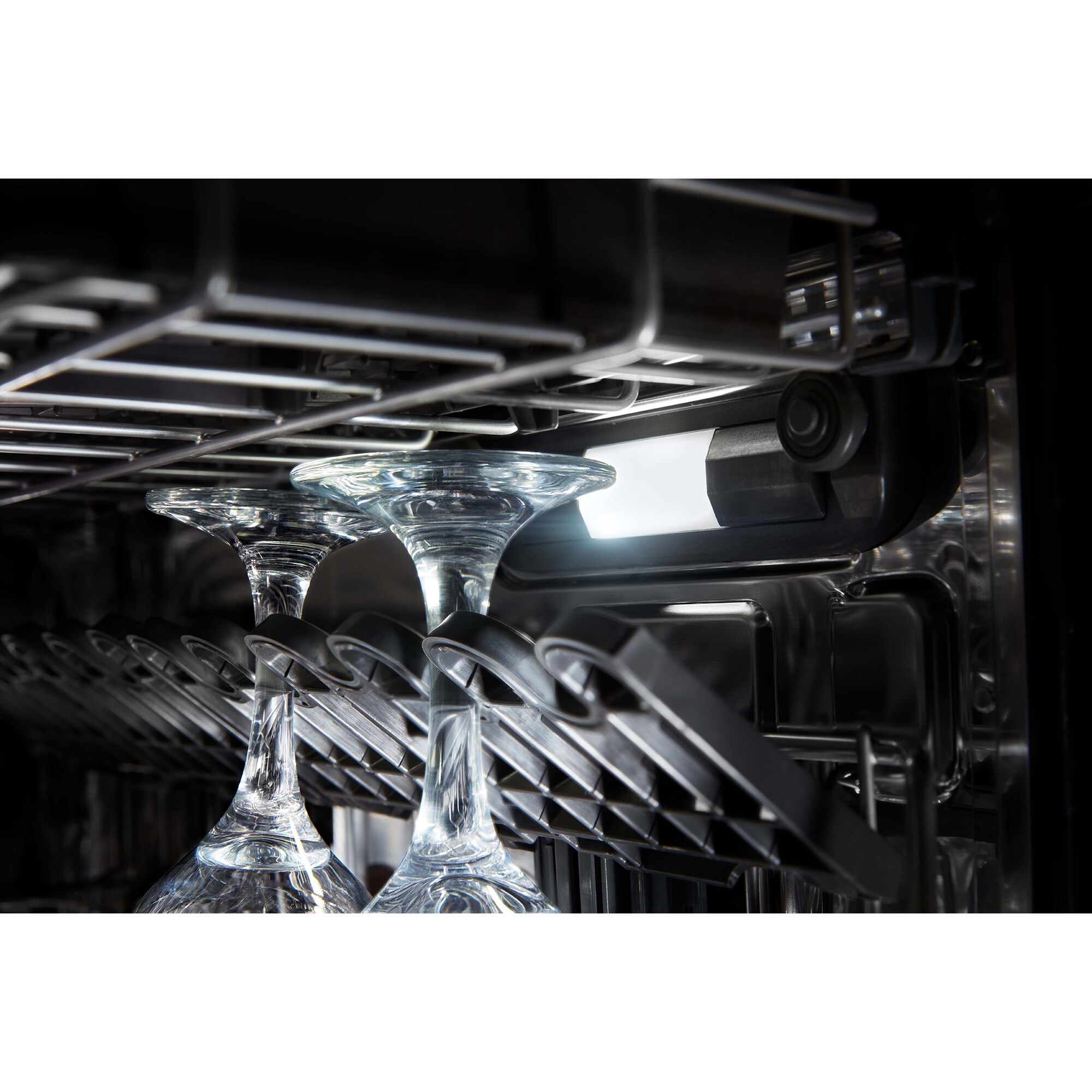 KitchenAid 24 in. Top Control Flush-Mount Dishwasher with 39 dBa Sound Level & 3rd-Rack - Stainless Steel with PrintShield Finish, Stainless Steel with PrintShield Finish, hires