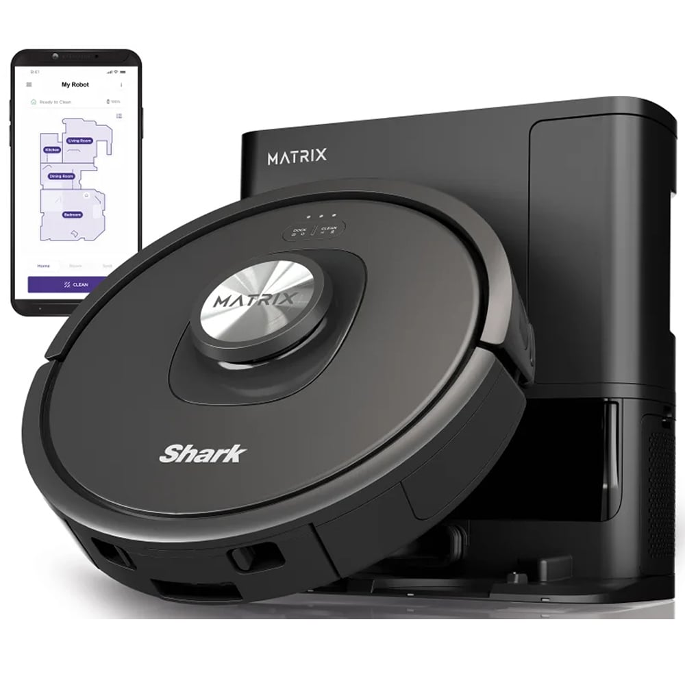 Shark Matrix Wi-Fi Connected Auto-Empty Pet Robotic Vacuum with Voice-Control, , hires