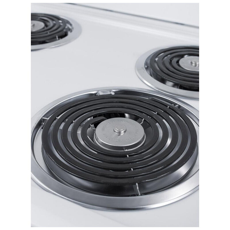 Summit 20 in. 2.3 cu. ft. Oven Freestanding Electric Range with 4 Coil