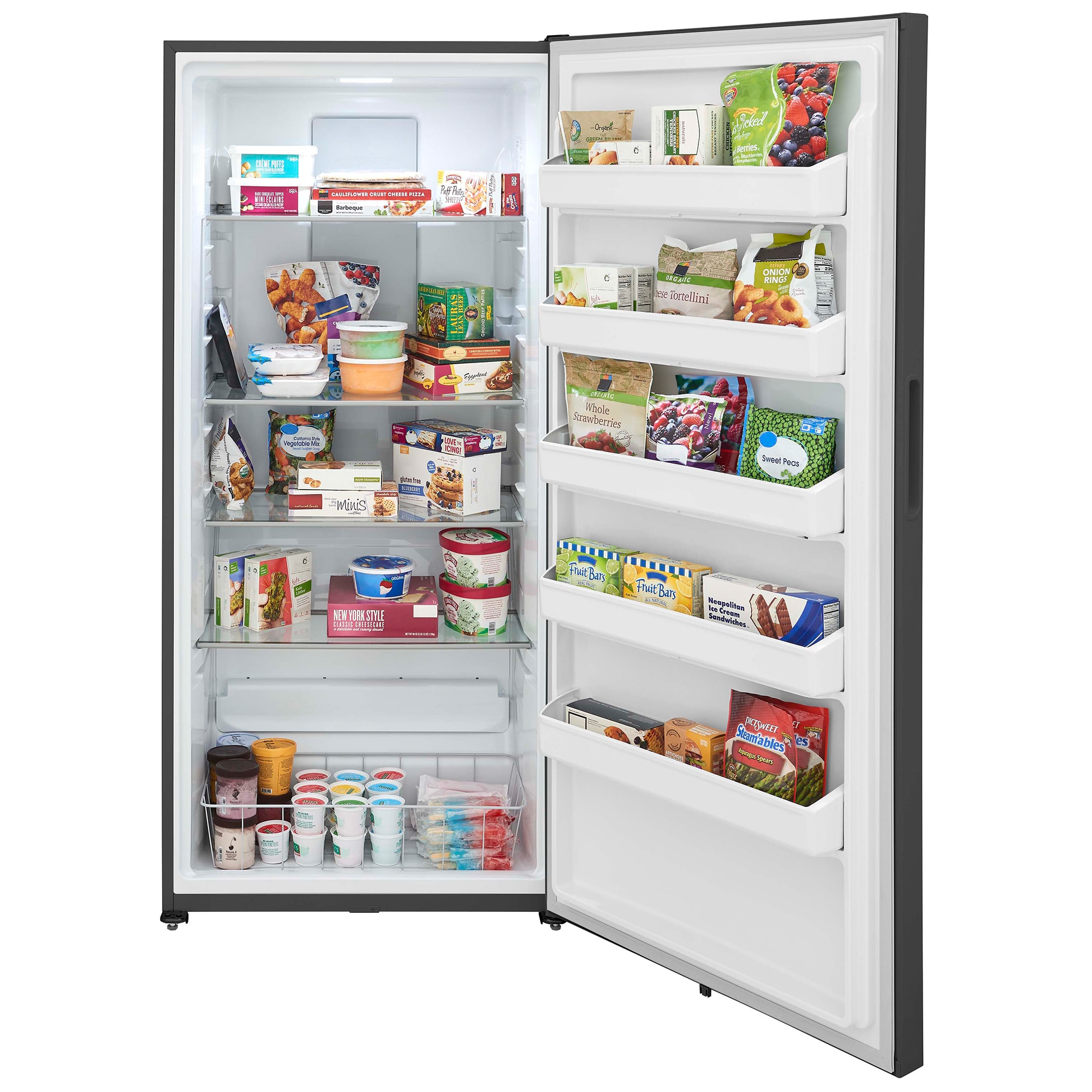 Frigidaire 33 in. 20.0 cu. ft. Garage-Ready Upright Freezer with Adjustable Shelves - Carbon, Carbon, hires