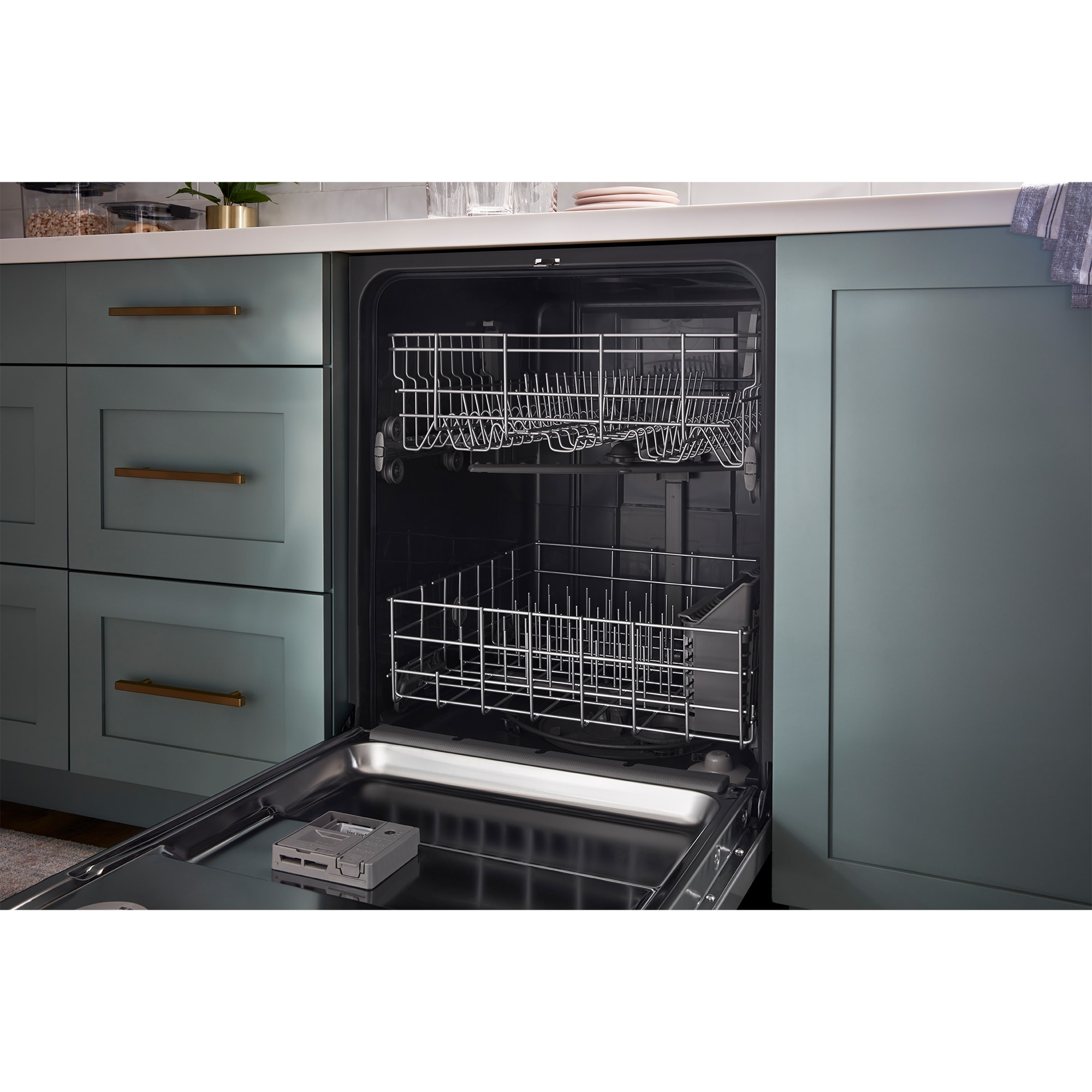 Whirlpool 24 in. Top Control Dishwasher with 55 dBa Sound Level & Pocket - Stainless Steel, Stainless Steel, hires